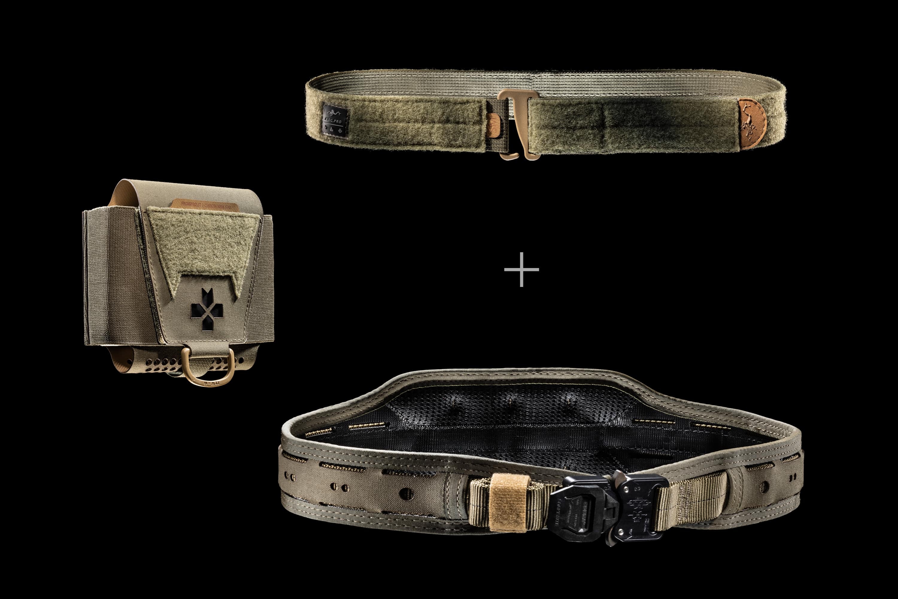 BLACK. Monte Cervino Belt Kit