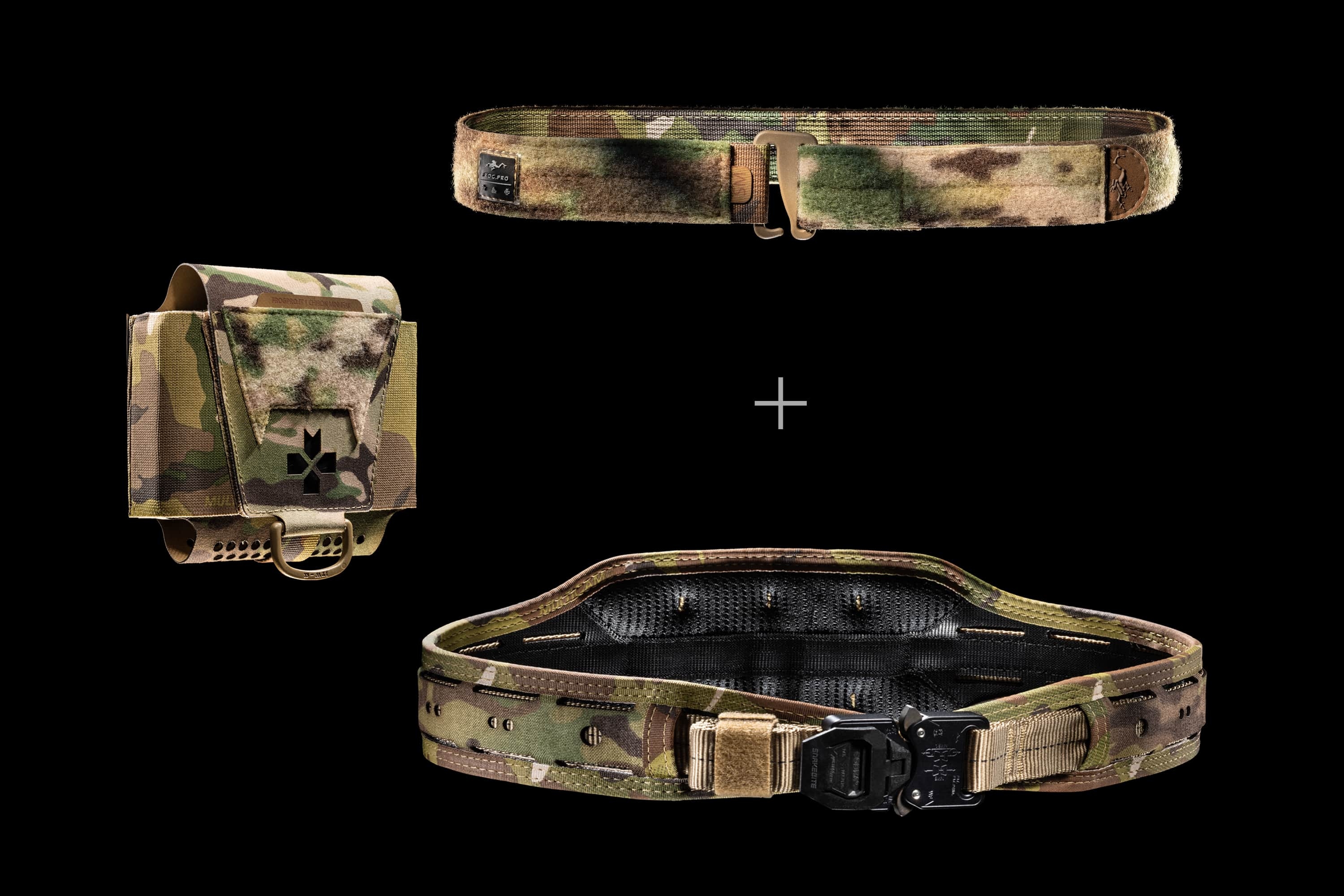 BLACK. Monte Cervino Belt Kit